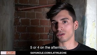 Construction Guy (ross) Blows Penis For Super Cash – Latin Leche